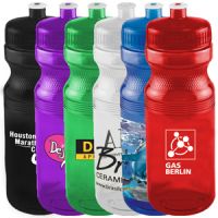 Custom Printed Sports Bike Bottles & Promotional Bike Bottles with your Logo Imprinted. Plastic or Stainless Steel Bottles, Push Pull Lids, Squeeze Plastic Bottles
